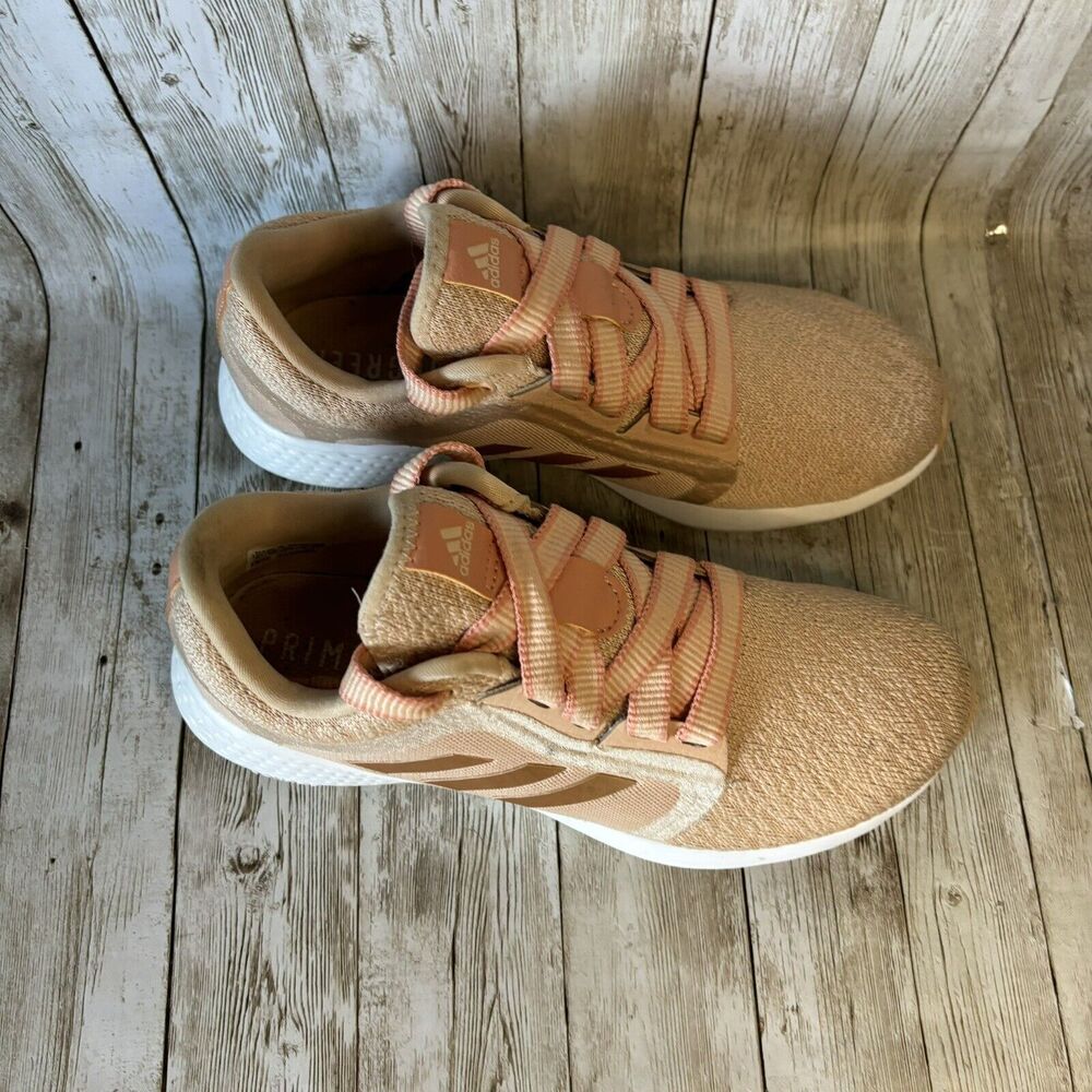 Adidas Edge Lux 4 In Blush Peach wide lace‎ Women's Size 6 sneakers - Picture 2 of 9